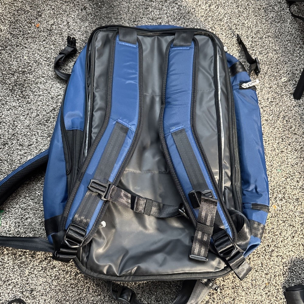 Briggs & Riley Blue and Gray Backpack - Picture 3 of 6